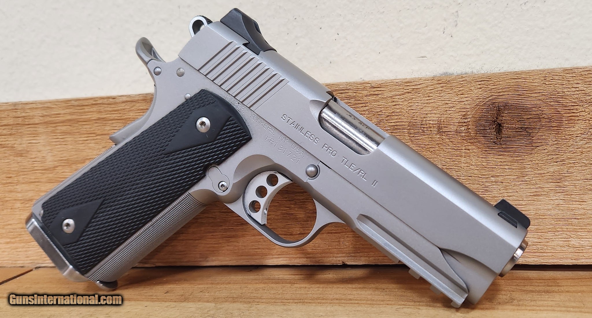 Kimber Pro Tlerl Ii Stainless 45 Acp