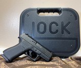 GLOCK 43X 43 X G43X Black 9MM LUGER (9X19 PARA) - 1 of 3