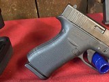 GLOCK 43x 43 x black slim line 9MM LUGER (9X19 PARA) - 2 of 3