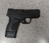 SPRINGFIELD ARMORY SPRINGFIELD ARMORY XDS-9 3.3 9MM LUGER (9X19 PARA) - 1 of 1