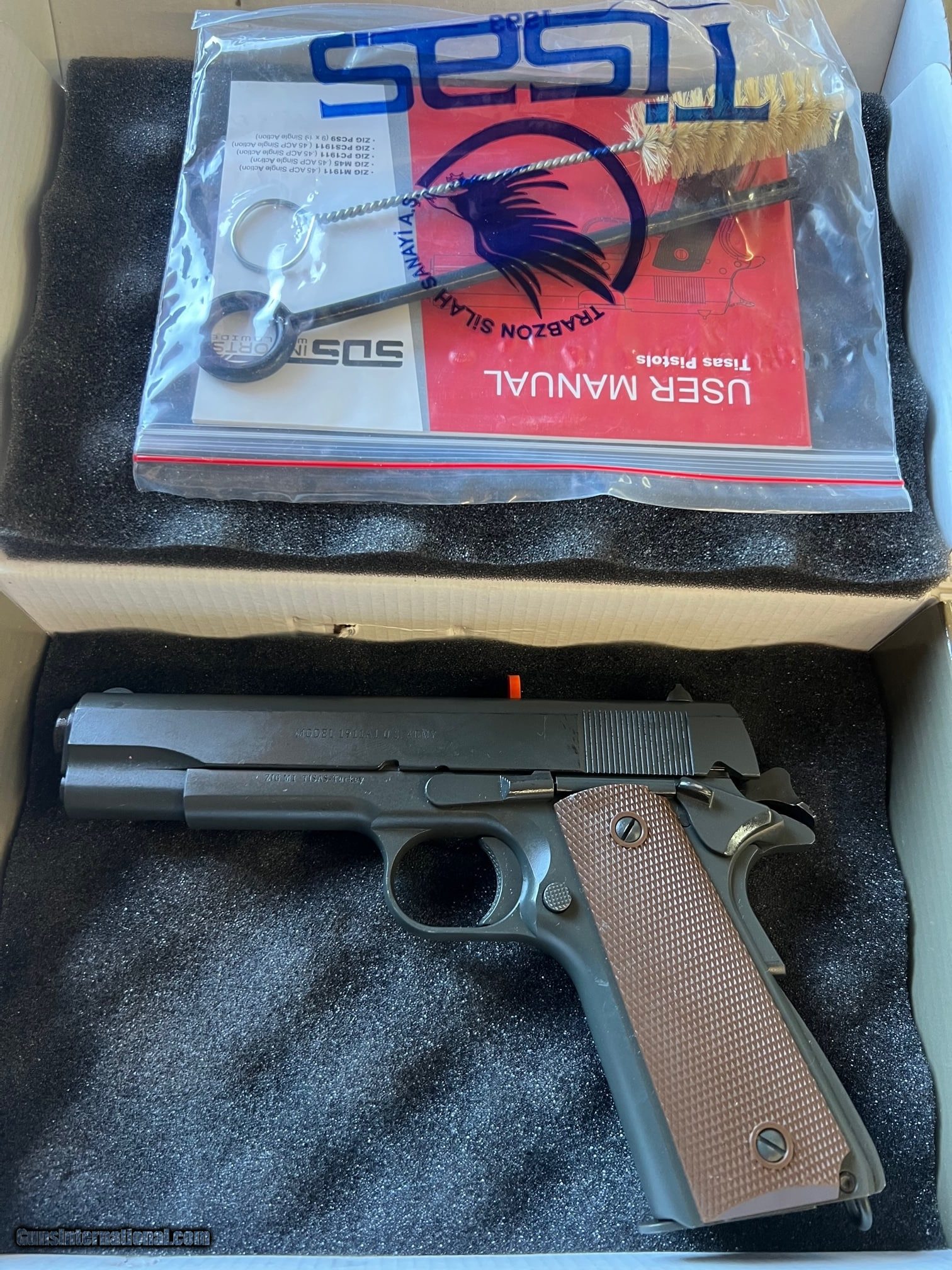 Tisas 1911a1 Us Army 9mm Luger 9x19 Para 3612