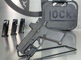 GLOCK G43X 43X W/ Trijicon RMRcc Red Dot & Surefire XSC Light 9MM LUGER (9X19 PARA) - 1 of 3