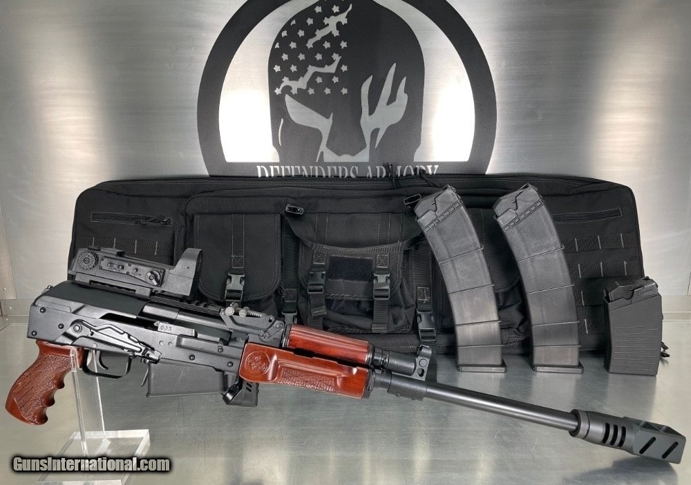 MOLOTORUZHIE VEPR12 Folding Stock W/ Kobra EKP 818 Red Dot Sight (4