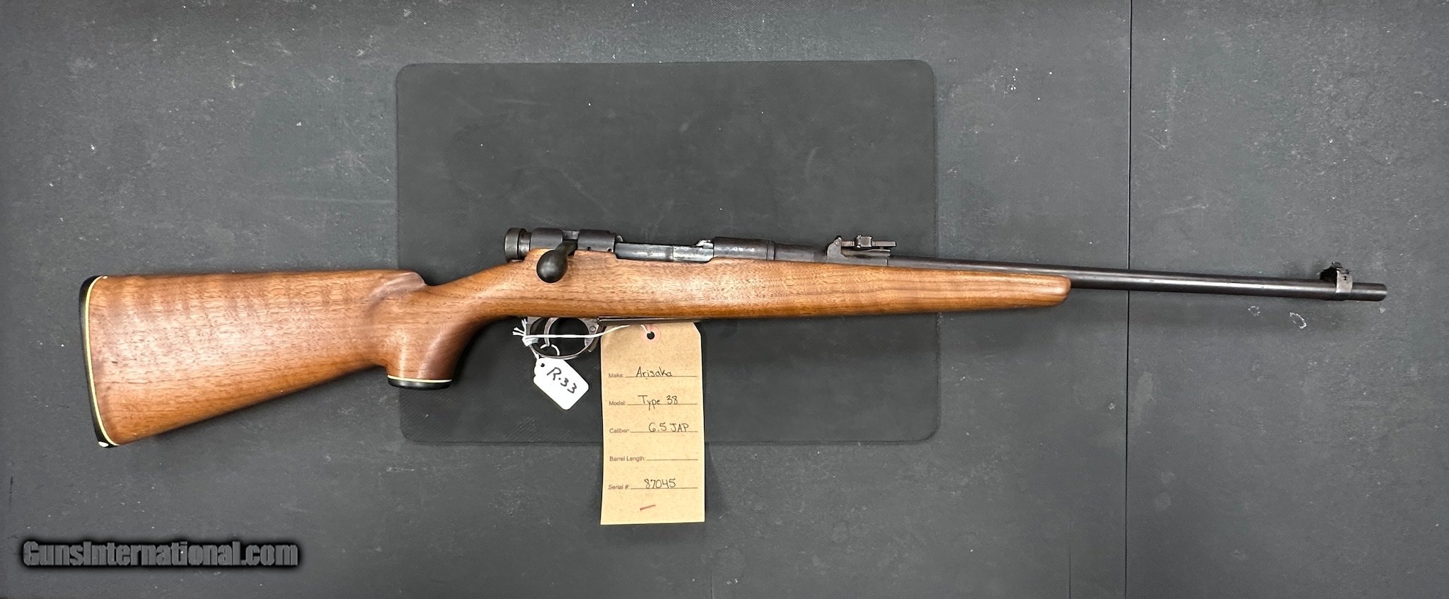 ARISAKA SPORTERIZED TYPE 38 6.5X50MM ARISAKA
