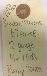 STEVENS 67 SERIES E 12 GA - 3 of 3