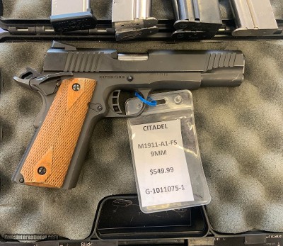 CITADEL M1911-A1 FS 9MM LUGER (9X19 PARA)