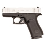 GLOCK G43X (SILVER) 9MM LUGER (9X19 PARA) - 1 of 3