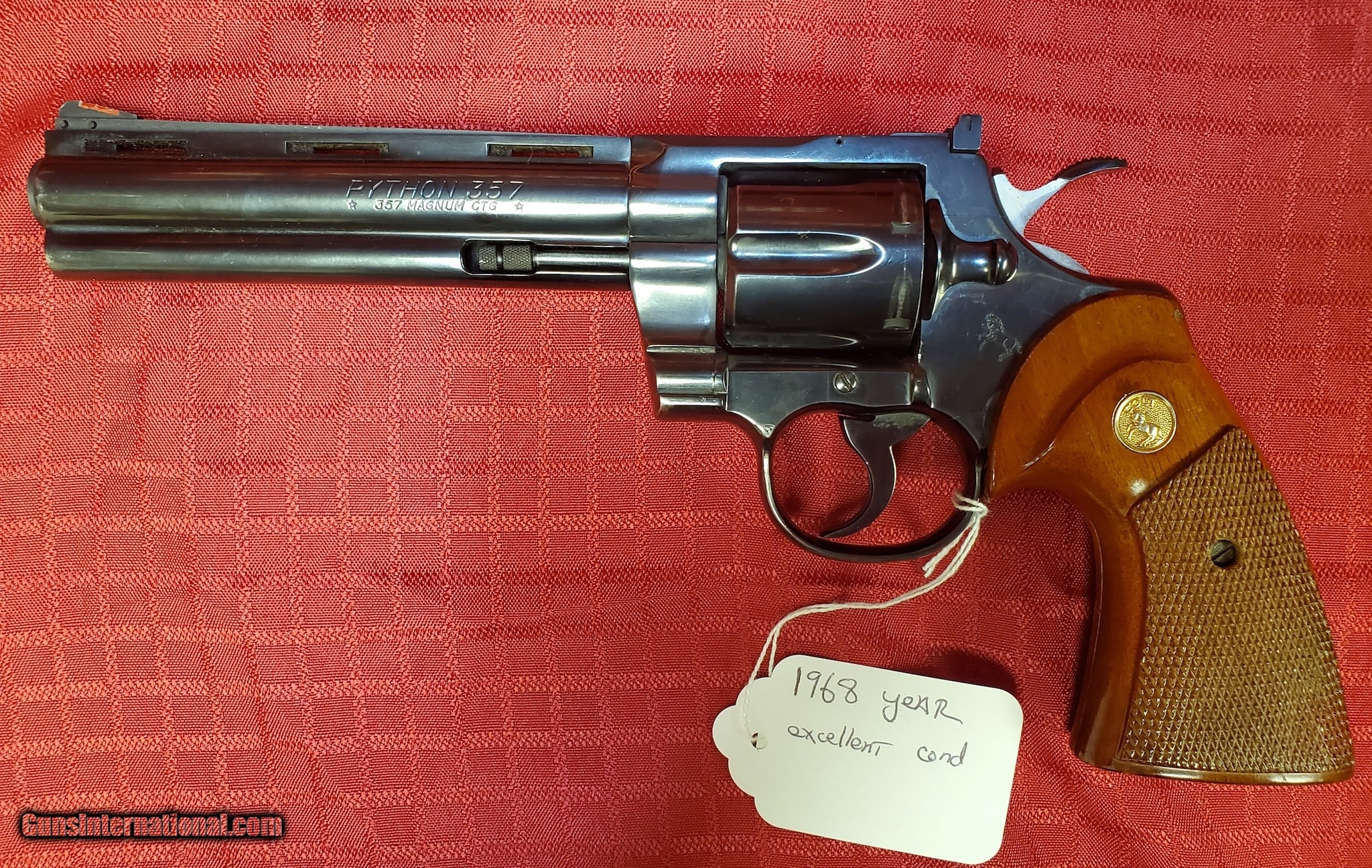 COLT 1968 PYTHON .357 MAG COLT 1968 PYTHON .357 MAG