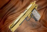 SPRINGFIELD ARMORY - 1911 Mil-Spec - 24K Gold & Black Chrome Plated .45 ACP - 3 of 3