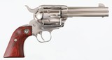 RUGER NEW VAQUERO HIGH GLOSS STAINLESS W/ BOX & DOCS .45 LC - 1 of 3