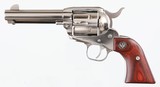 RUGER NEW VAQUERO HIGH GLOSS STAINLESS W/ BOX & DOCS .45 LC - 2 of 3
