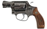 SMITH & WESSON MODEL 60 ENGRAVED .38 SPCL - 2 of 3