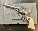 RUGER VAQUERO 45LC BRIGHT STAINLESS STEEL W/ ORIGINAL BOX & PAPERS .45 LC - 2 of 3