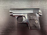 COLT 1908 COLT AUTOMATIC HAMMERLESS .25 ACP - 2 of 3