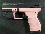 WALTHER PK380 PINK FRAME .380 ACP - 3 of 3