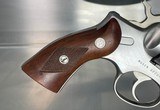 RUGER Security-Six, Stainless Steel, 4" Barrel, 6 Rounds, Wooden Grips .357 MAG - 3 of 3