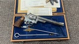 SMITH & WESSON 29-2 RARE 8.3 INCH BARREL, NICKEL 44 CAL - 2 of 3