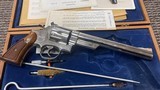 SMITH & WESSON 29-2 RARE 8.3 INCH BARREL, NICKEL 44 CAL - 1 of 3