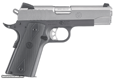 RUGER SR1911 LIGHTWEIGHT COMMANDER-STYLE 9MM LUGER (9X19 PARA)