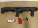 STANDARD MANUFACTURING DP-12 Double Barrel Pump Shotgun Black 12 GA