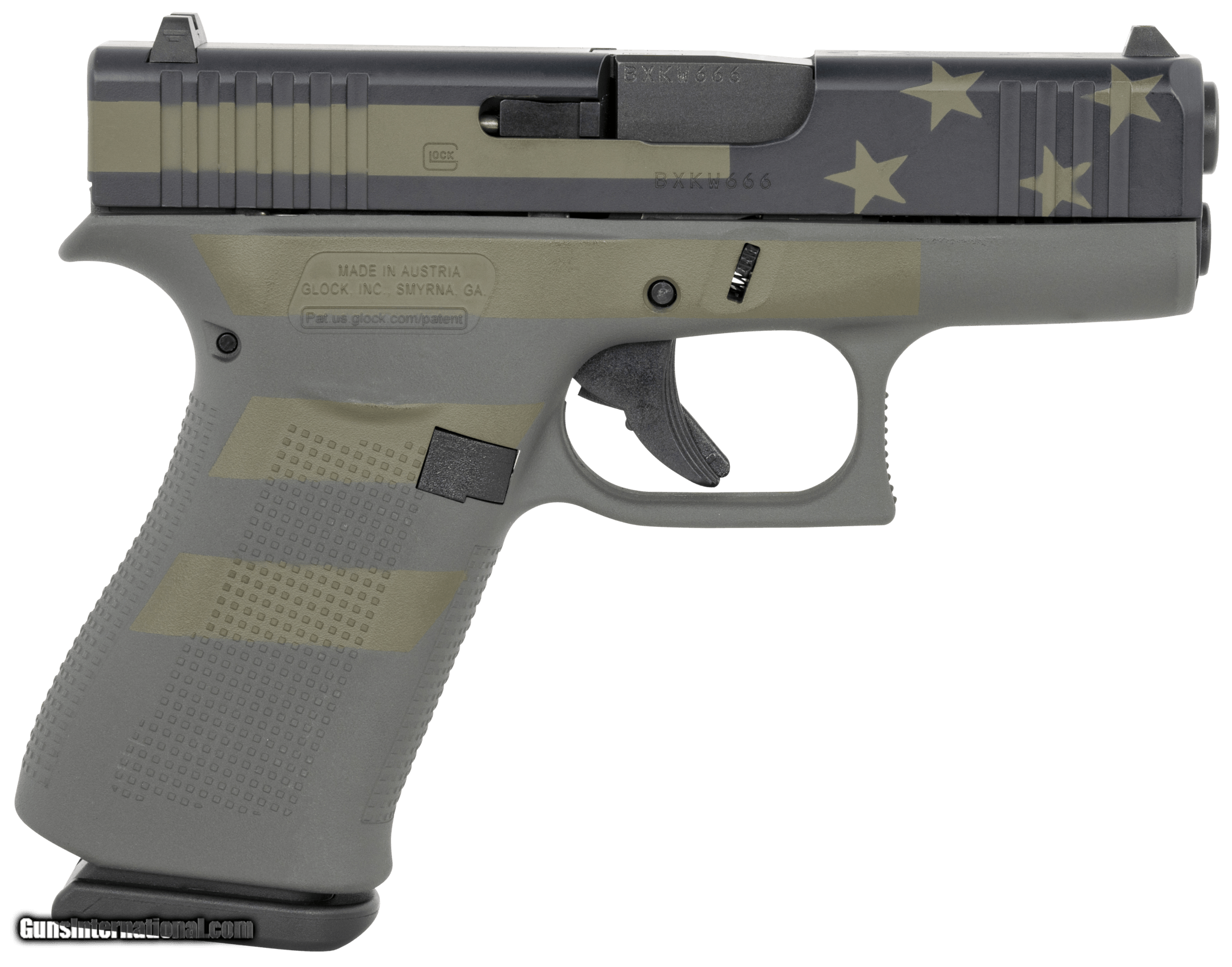 Glock G43x Subcompact 9mm Luger 9x19 Para 8739