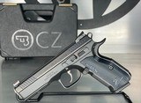 CZ CZ Custom Shadow 2 ACCU, CZ Custom ACCU Bushing, 4.89" Barrel, Double Action/Single Action, Metal Frame Pistol, Black, Aluminum Grips, Adjusta - 1 of 3