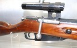 IZHEVSK 91/30 with PU M91/30 scope, produced by Factory 357 NKV. 7.62X54MMR - 2 of 3