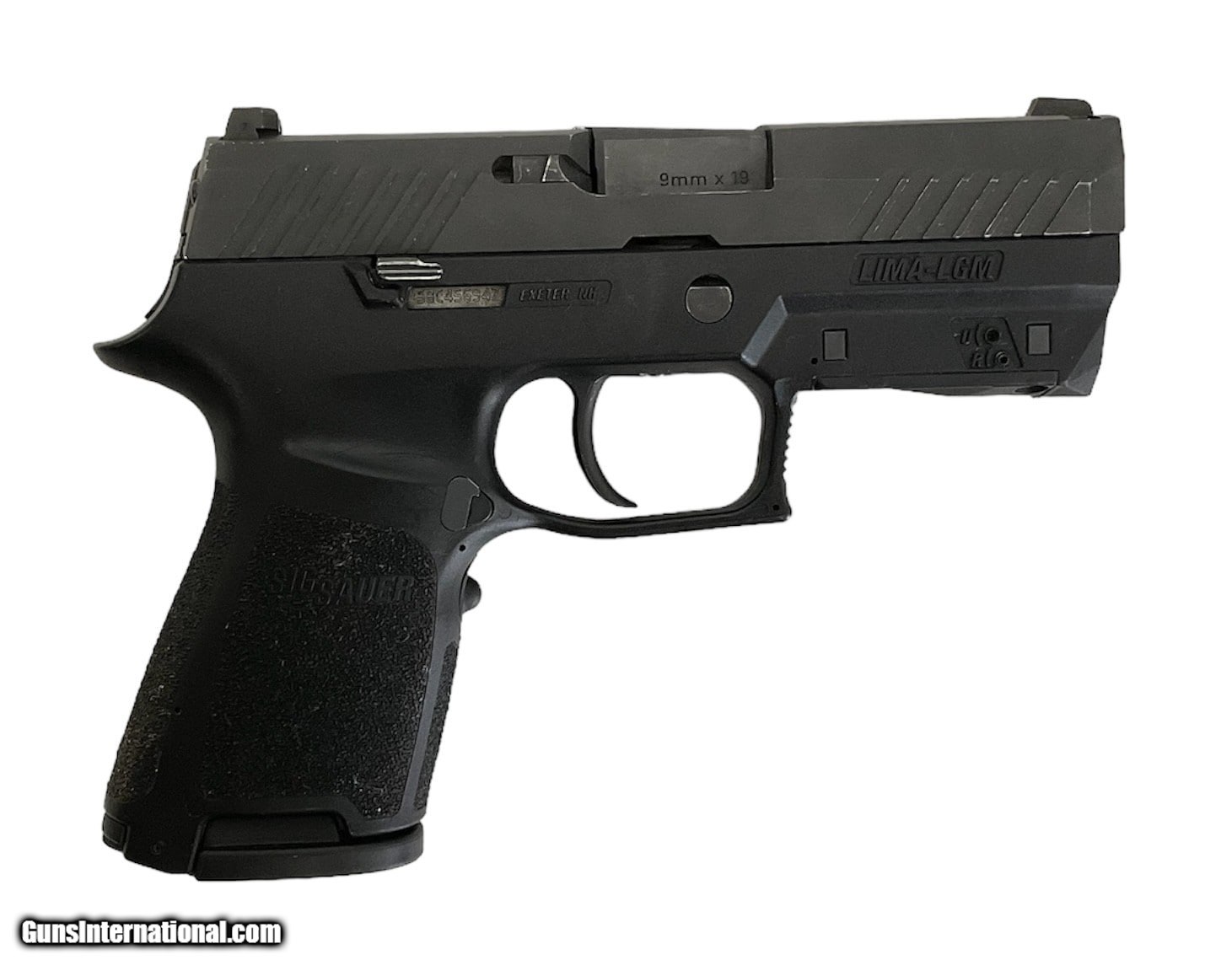 SIG SAUER P320 9MM LUGER (9X19 PARA)