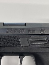 CZ CZ P-07 9MM LUGER (9X19 PARA) - 3 of 3