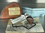 AMERICAN DERRINGER CORPORATION M-7 Model 7, Stainless Steel Double Derringer 380 Auto, 3" Barrel .380 ACP - 1 of 3