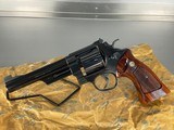SMITH & WESSON New Old Stock 1955 Model 25-2 .45 6" Heavy Barrel Target Revolver Blued .45 ACP - 2 of 3