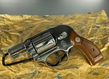 SMITH & WESSON Nickel Model 38 (No Dash) Airweight Bodyguard, 2" Barrel, Shrouded Hammer .38 SPL - 3 of 3