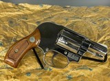 SMITH & WESSON Nickel Model 38 (No Dash) Airweight Bodyguard, 2" Barrel, Shrouded Hammer .38 SPL - 2 of 3