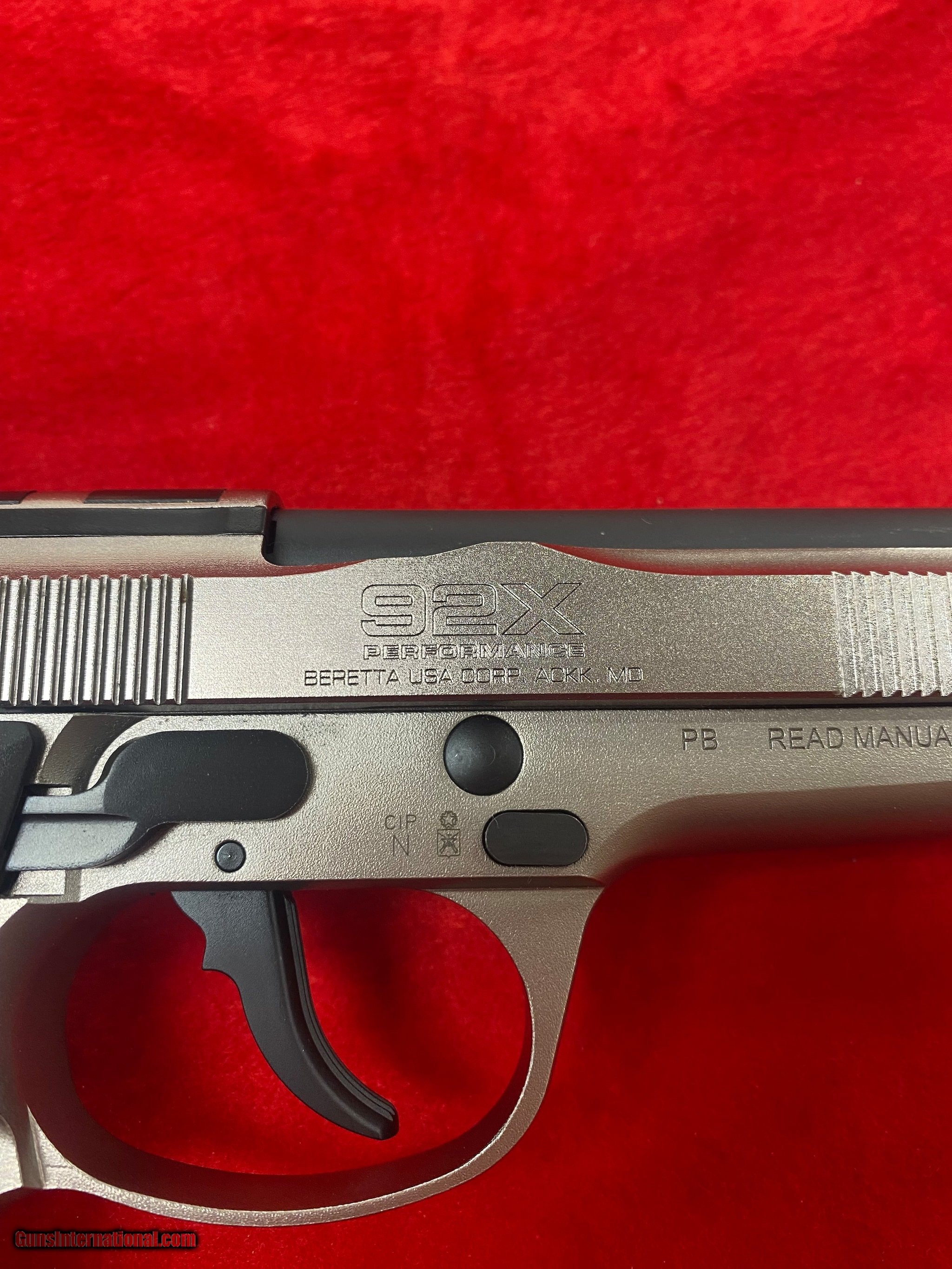 BERETTA 92X Performance Defensive 9MM LUGER (9X19 PARA)