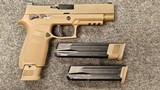 SIG SAUER M17 9MM LUGER (9X19 PARA) - 1 of 1