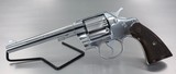 COLT Official Police 38 Special Nickel Finish Heavy Barrel Manufactured 1947 .38 SPL - 1 of 3