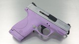 SMITH & WESSON S&W M&P 40 M&P40 Shield Purple Frame Silver Glitter Slide .40 S&W - 3 of 3