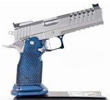MASTERPIECE ARMS, INC. DS9 Hybrid Matte Stainless & Blue, Medium Trigger, Optic Ready Mount Included 9MM LUGER (9X19 PARA)