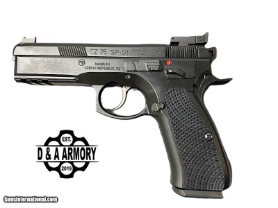 CZ CZ 75SP-01 Tactical 9MM LUGER (9X19 PARA)