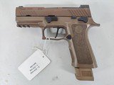 SIG SAUER P320 M18 w/3 Mags, Upgraded Flat Trigger, Hard Case, Frame 9MM LUGER (9X19 PARA) - 1 of 3