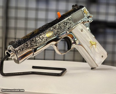 COLT GOVERNMENT 1911 EL SAMUEL LIMITED EDITION .38 SUPER +P