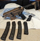 SIG SAUER MPX Copperhead Dark Earth Pivoting Brace 9MM LUGER (9X19 PARA) - 1 of 3