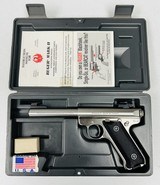 RUGER MK II TARGET .22 LR - 1 of 2
