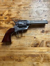 TAYLOR&sbquo;&sbquo;S & CO. Cattleman White Engraved .357 MA - 2 of 3