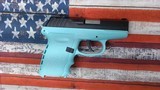 SCCY CPX 2 9mm Aqua Blue Frame 9MM LUGER (9X19 PARA) - 3 of 3