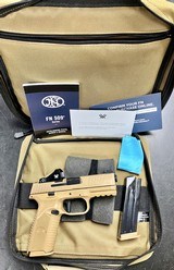 FN 509 (FDE) 9MM LUGER (9X19 PARA) - 1 of 3