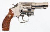 SMITH & WESSON MODEL 13-3 NICKEL 1981 YEAR MODEL W/ FACTORY BOX & PAPERS .357 MAG - 1 of 3