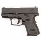 SPRINGFIELD ARMORY XD-9 SUB-COMPACT 9MM LUGER (9X19 PARA)