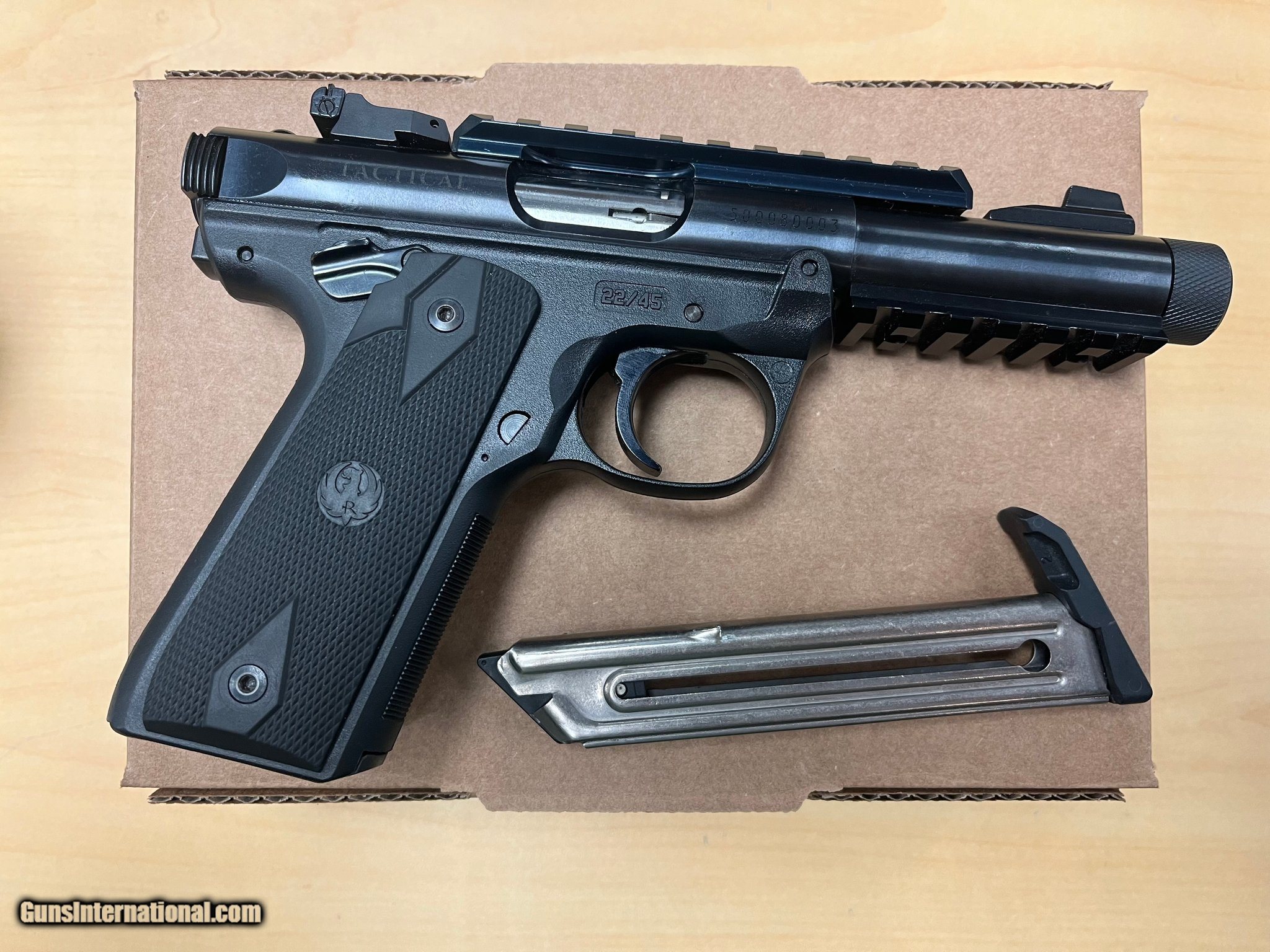 Ruger Mk Iv 2245 Tactical 22 Lr 0260