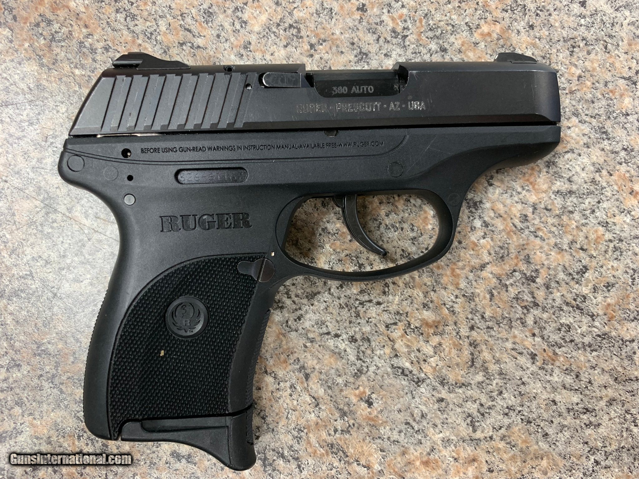 RUGER LC380 .380 ACP